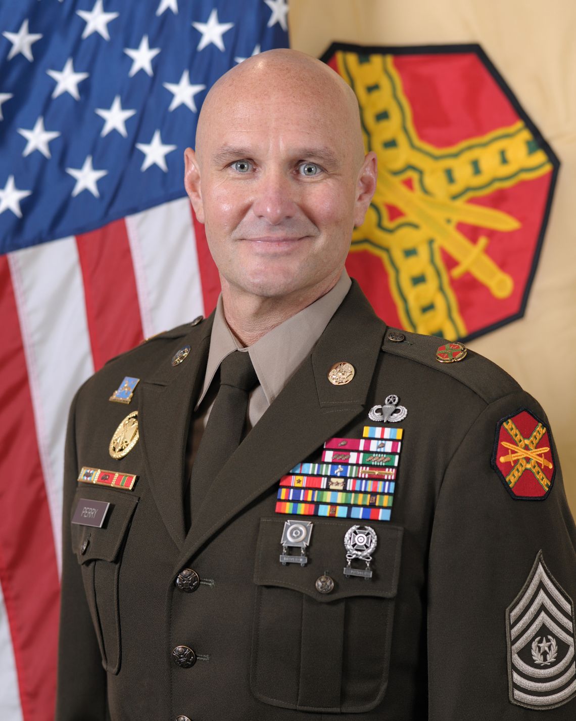 Command Sgt Maj Corey J. Perry